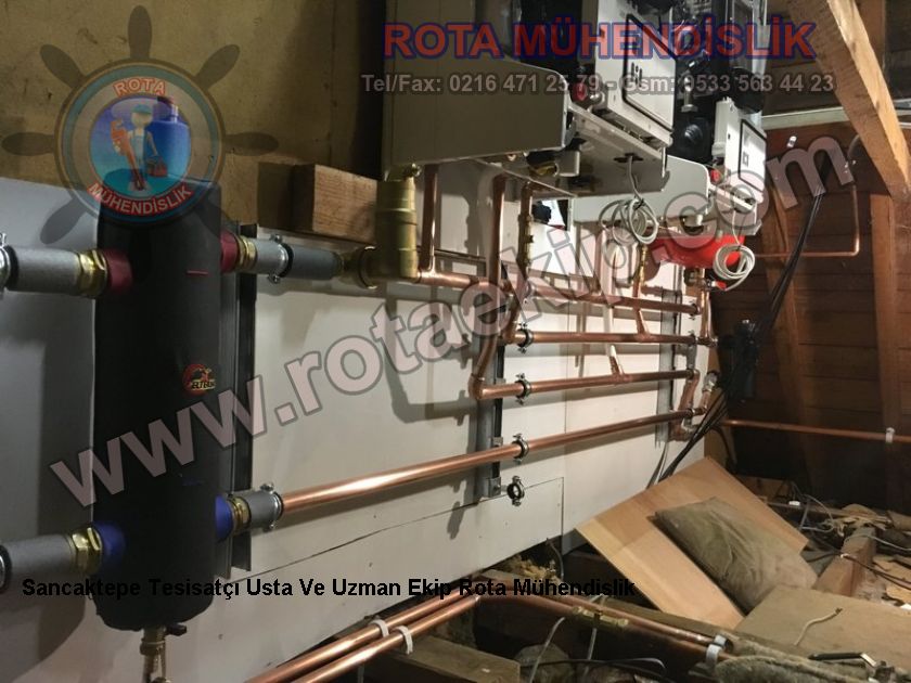 Sancaktepe Tesisatçı Usta Ve Uzman Ekip Rota Mühendislik