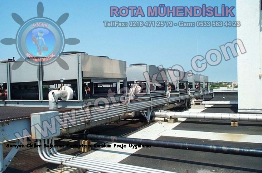 Sarıyer Chiller Soğutma Tesisatçısı Kurulum Proje Uygulama
