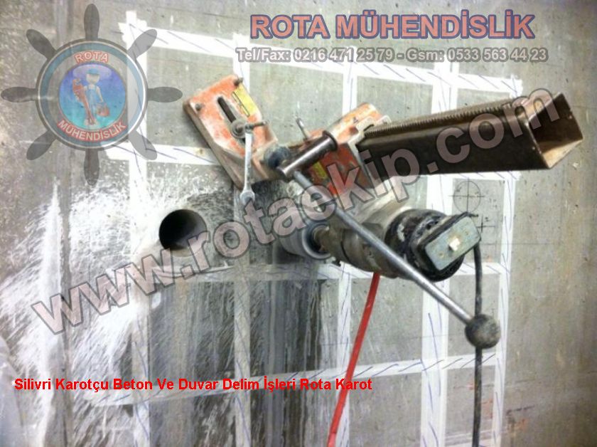 Silivri Karotçu Beton Ve Duvar Delim İşleri Rota Karot