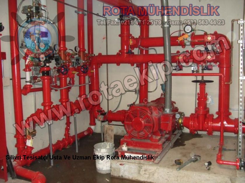Silivri Tesisatçı Usta Ve Uzman Ekip Rota Mühendislik