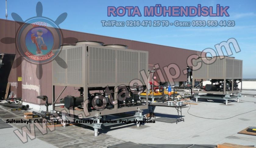 Sultanbeyli Chiller Soğutma Tesisatçısı Kurulum Proje Uygulama