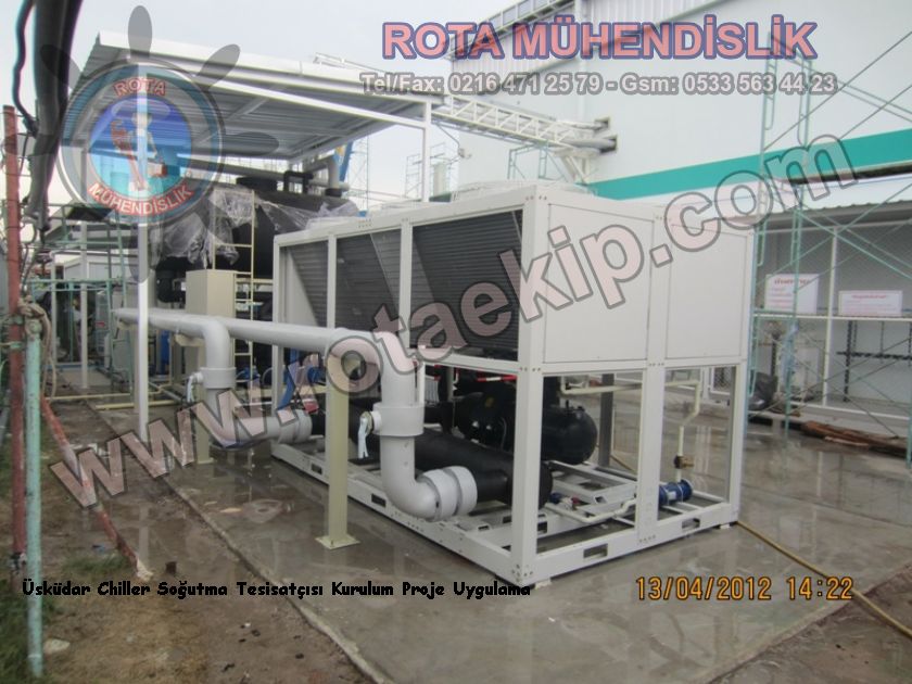 Üsküdar Chiller Soğutma Tesisatçısı Kurulum Proje Uygulama