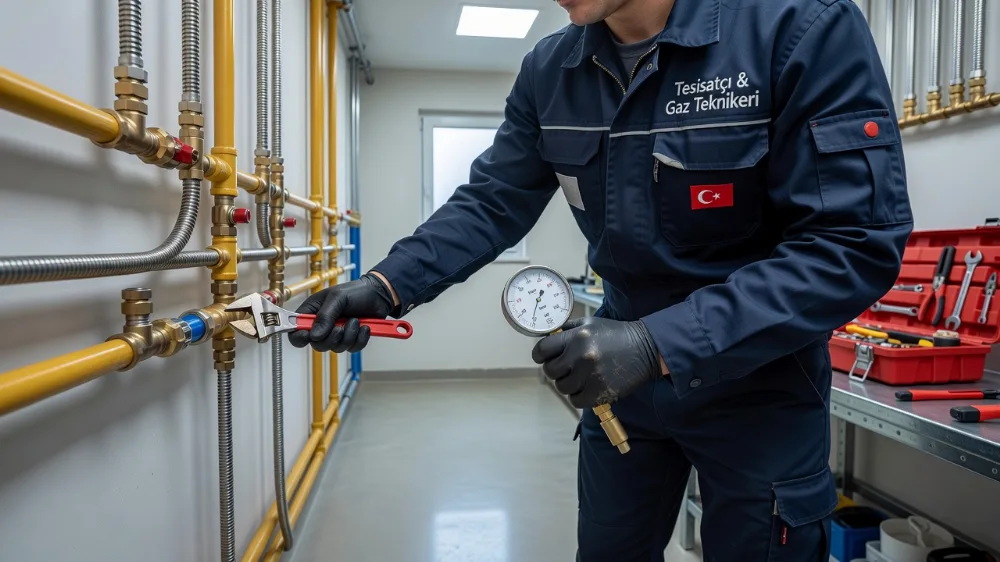 Çekmeköy Doğalgaz Tesisat Tamiri Ustası
