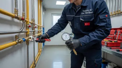 Çekmeköy Doğalgaz Tesisat Tamiri Ustası