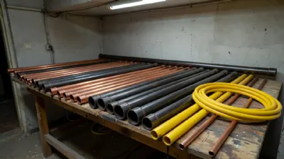 Doğalgaz Tesisatında Hangi Borular Kullanılır: Bakır mı, Çelik mi, Polietilen mi?