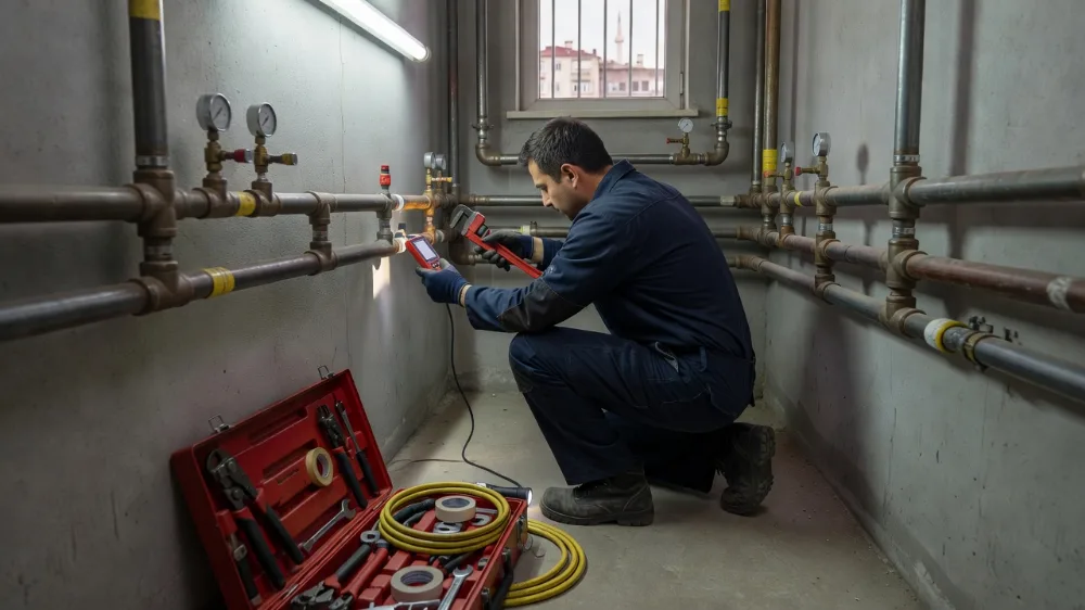 Tuzla Doğalgaz Tesisat Tamiri Ustası